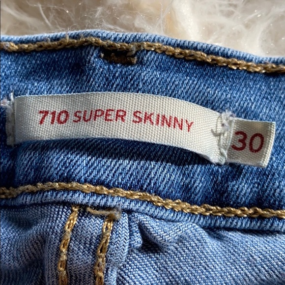 Levi 710 super skinny women’s jeans - Picture 3 of 8